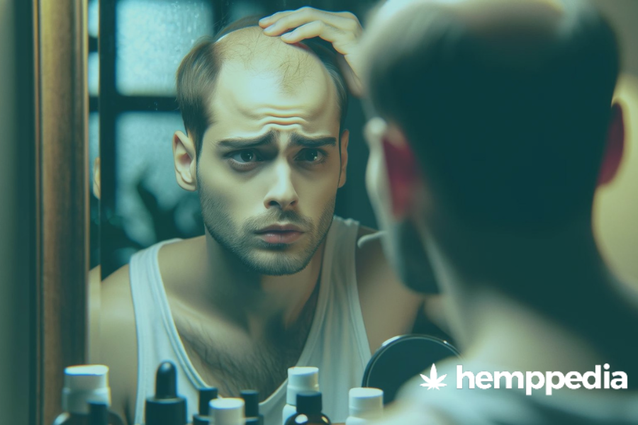 Olio di CBD funziona contro la perdita di capelli e alopecia?