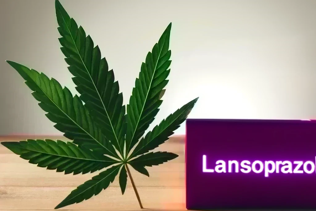 Cannabis e lansoprazolo (ad es. Prevacid, Lanzor, Lansoprazolo ratiopharm)