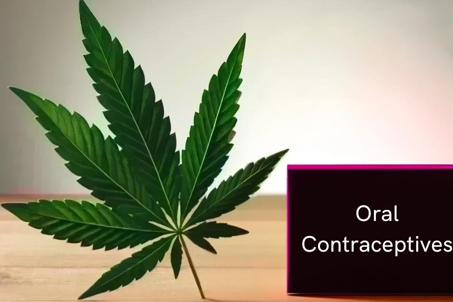 Cannabis e contraccettivi orali (ad esempio Ortho Tri-Cyclen, Valette, Diane-35, Yasminelle)