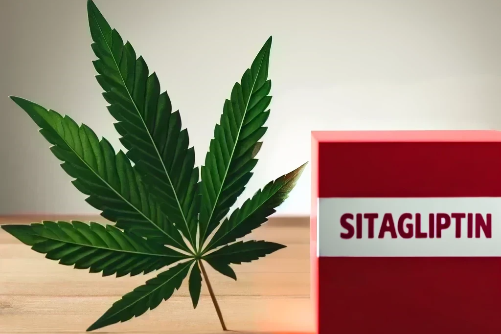 Cannabis e sitagliptin (ad es. Januvia, Xelevia)